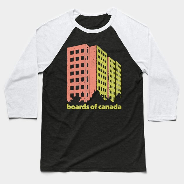 ≈ Boards of Canada Retro Fan Design ≈ Baseball T-Shirt by unknown_pleasures